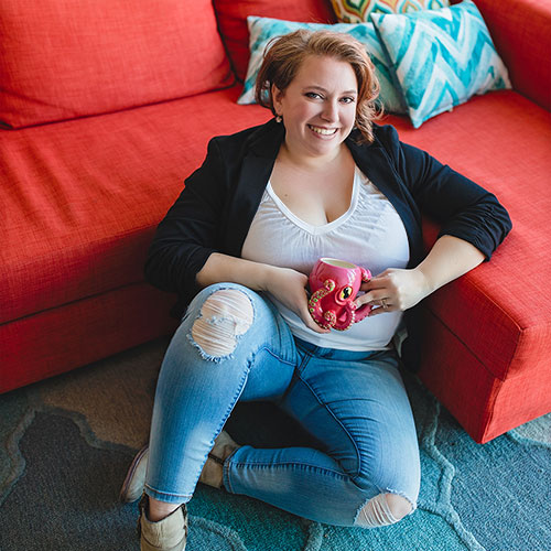 Online marketing consultant and web designer Kimberly Cooper